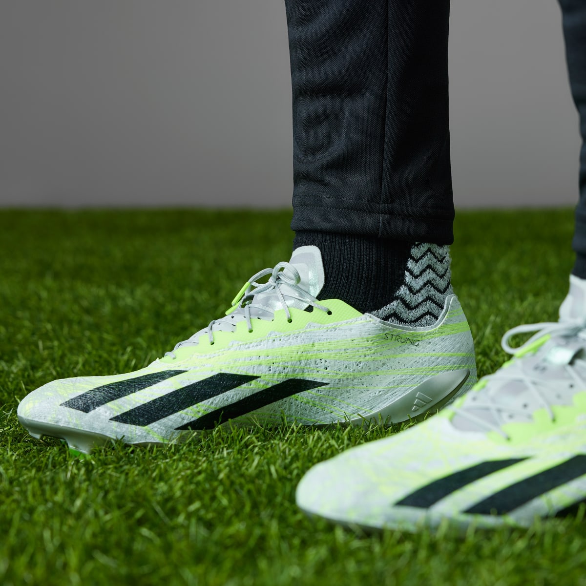 Adidas Crazyfast STRUNG+ Firm Ground Soccer Cleats. 8