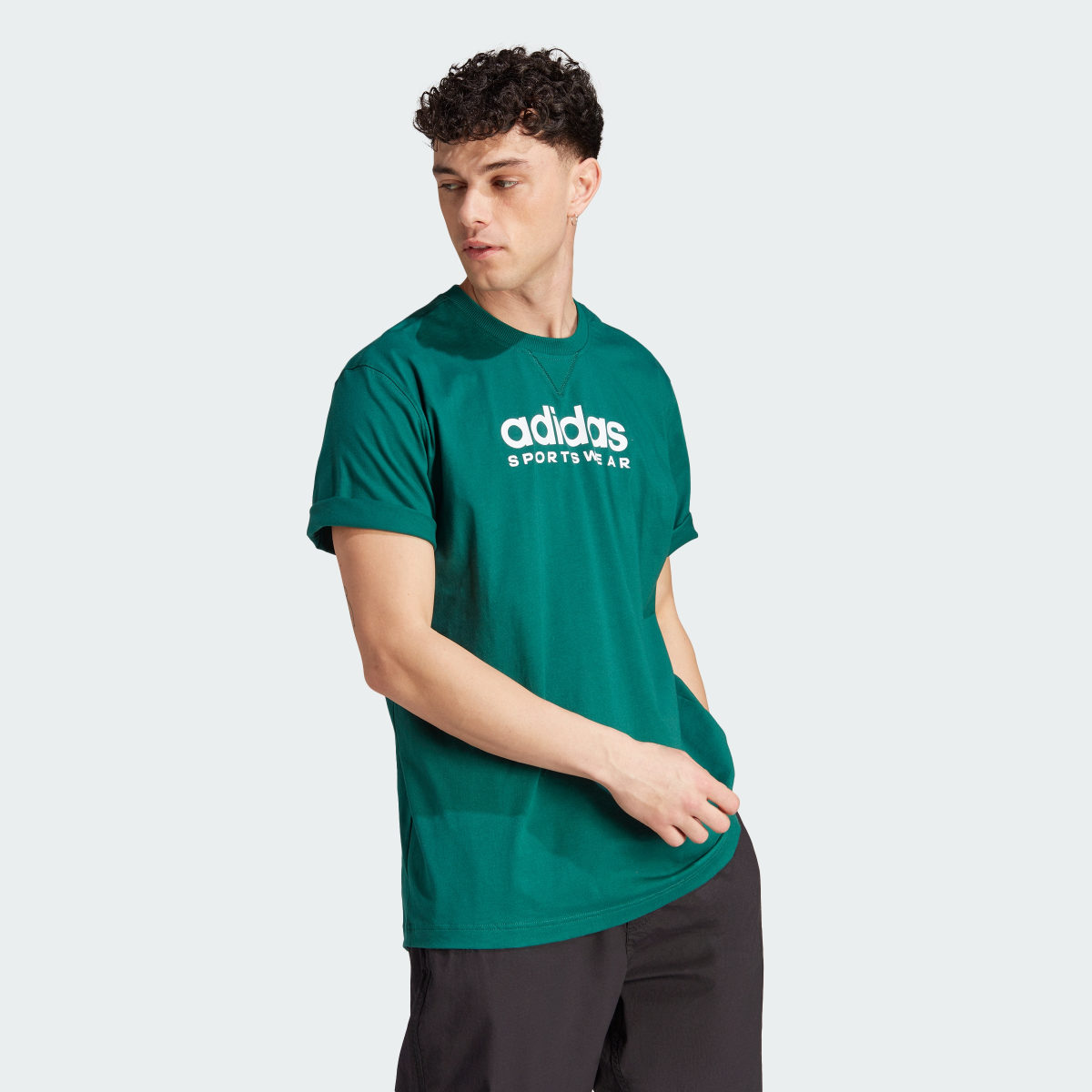 Adidas All SZN Graphic T-Shirt. 4