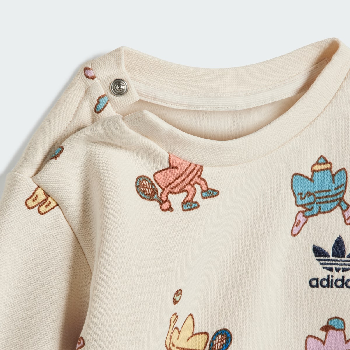 Adidas Zestaw Graphic Crew Sweatshirt Kids. 8