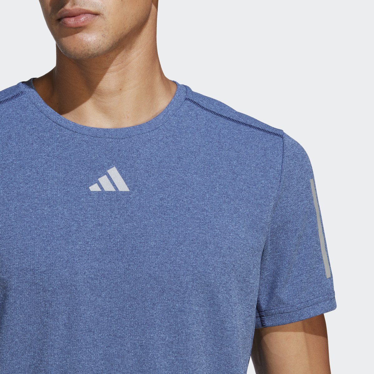 Adidas Own the Run Heather T-Shirt. 7