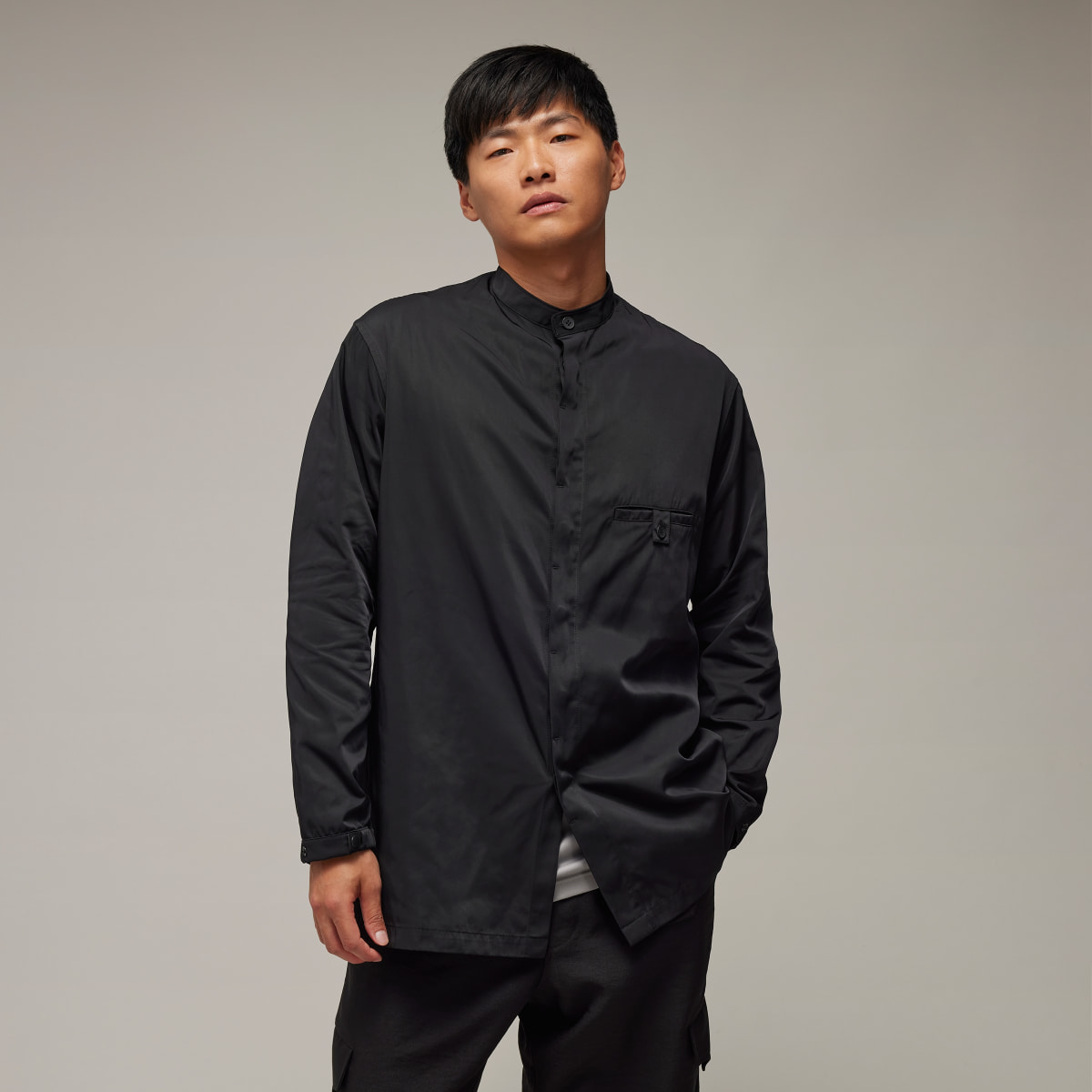 Adidas Y-3 Nylon Twill Overshirt. 3