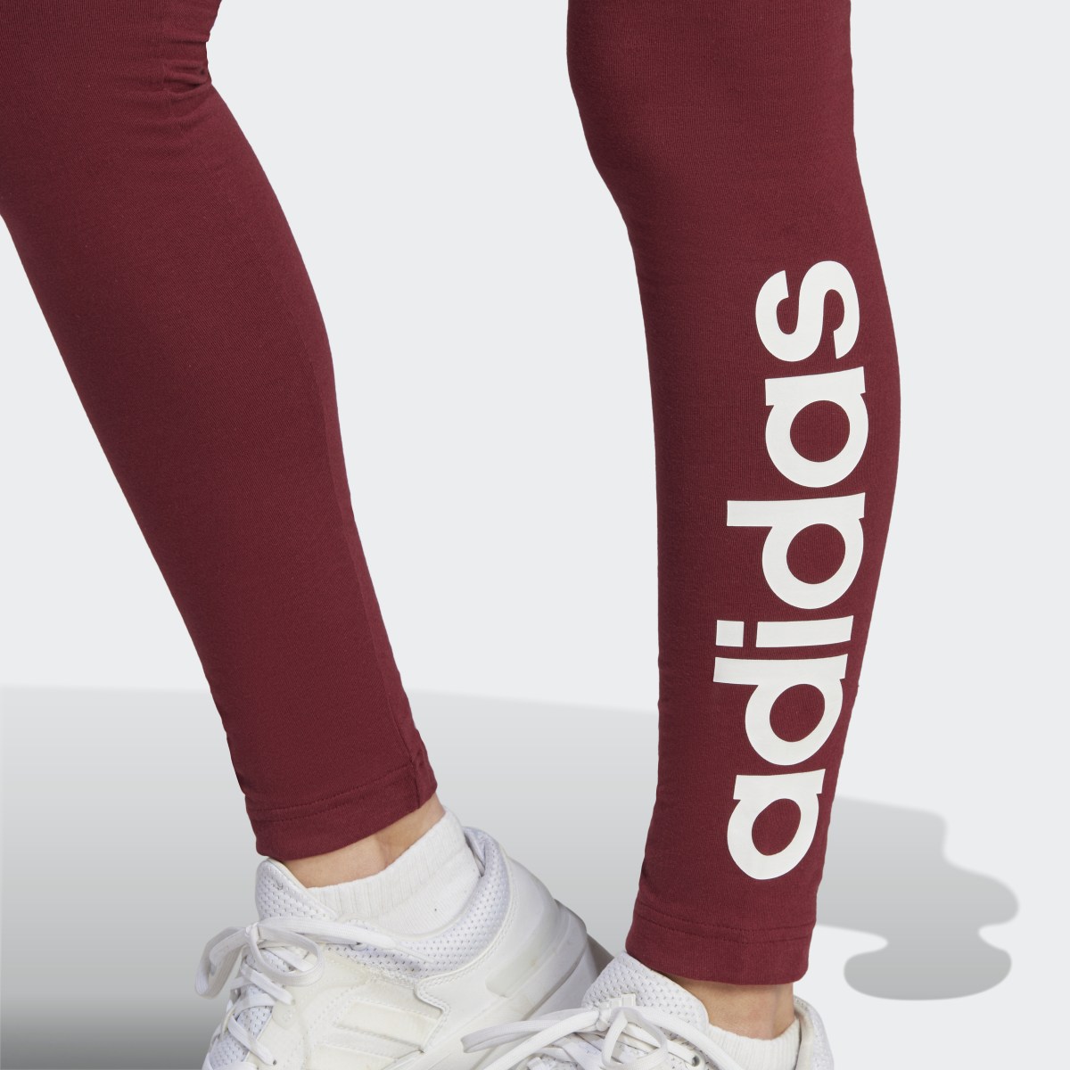 Adidas LEGGINGS ESSENTIALS HIGH-WAISTED LOGO. 5