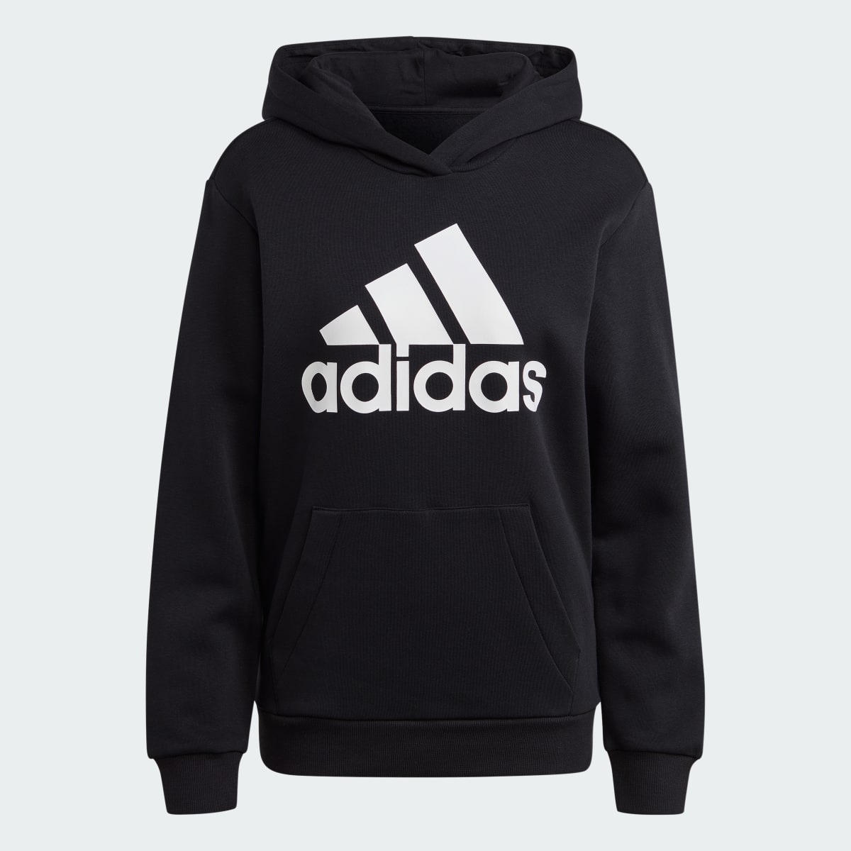 Adidas Sweat-shirt à capuche en molleton à logo Essentials Boyfriend. 5