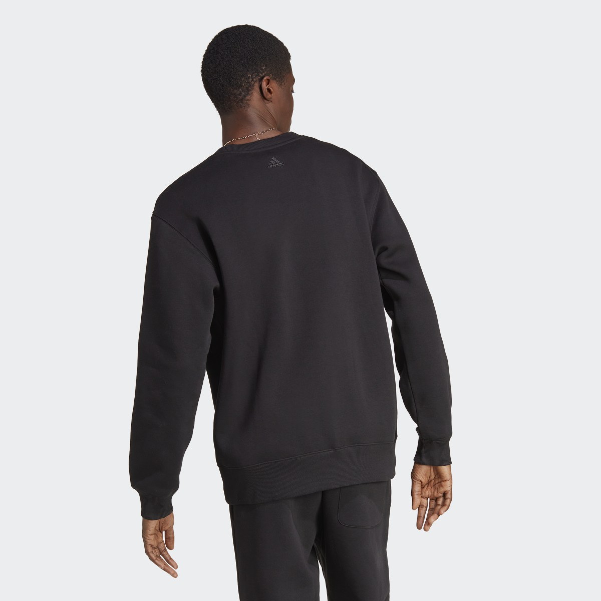 Adidas All SZN Fleece Graphic Sweatshirt. 4