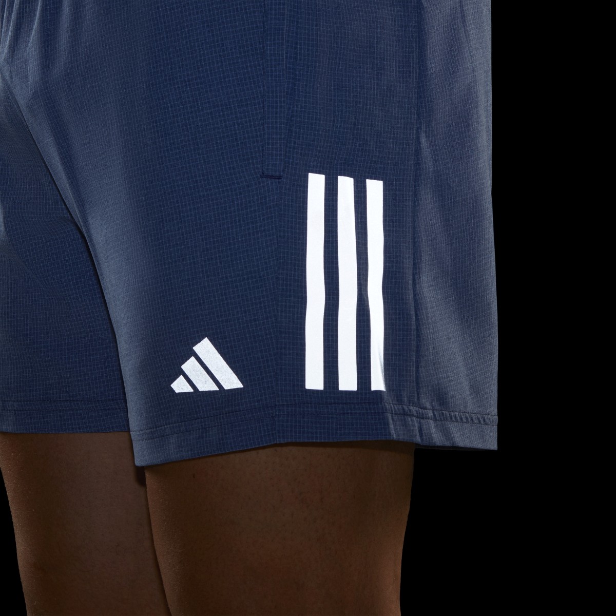 Adidas Own the Run Heather Shorts. 7