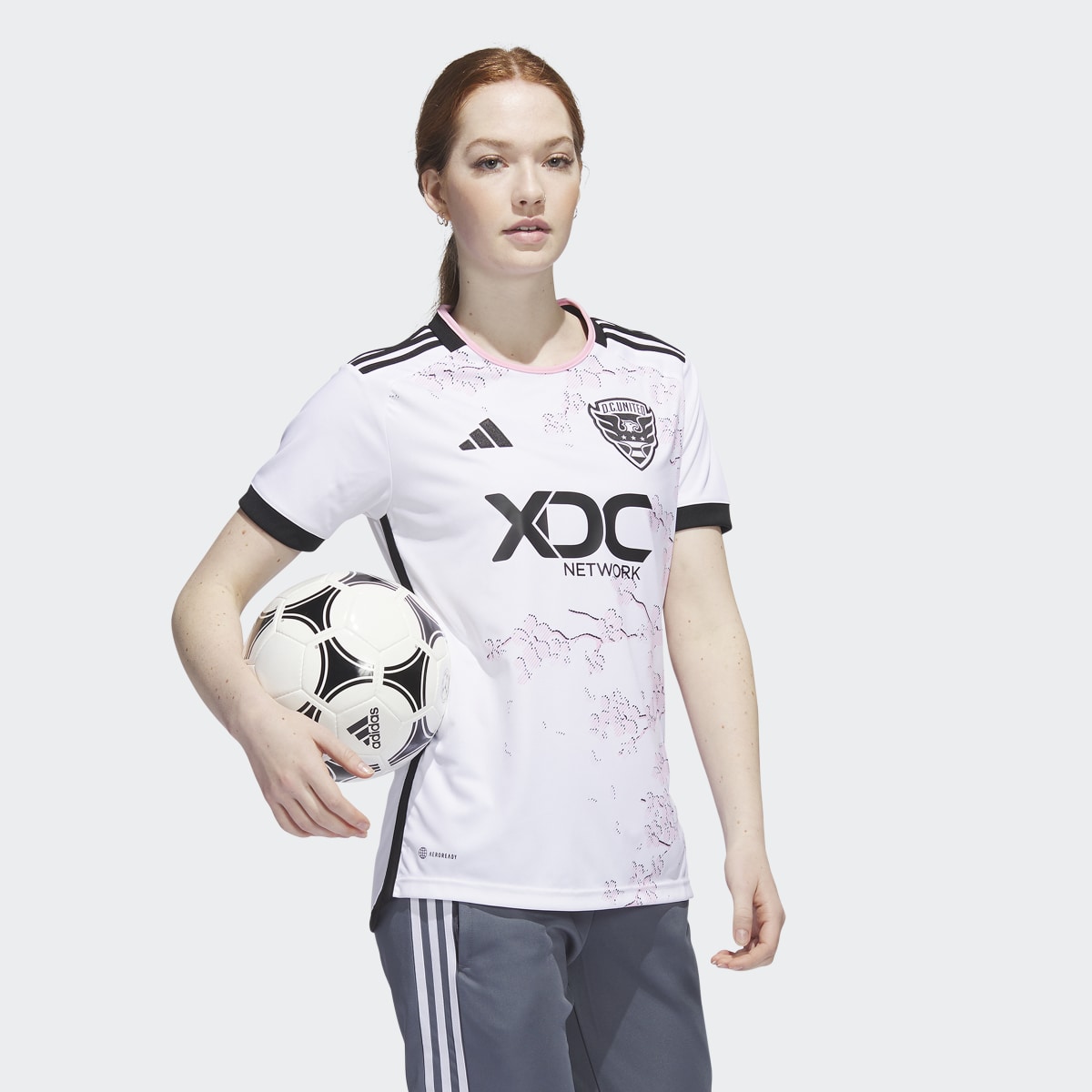 Adidas D.C. United 23/24 Away Jersey. 4