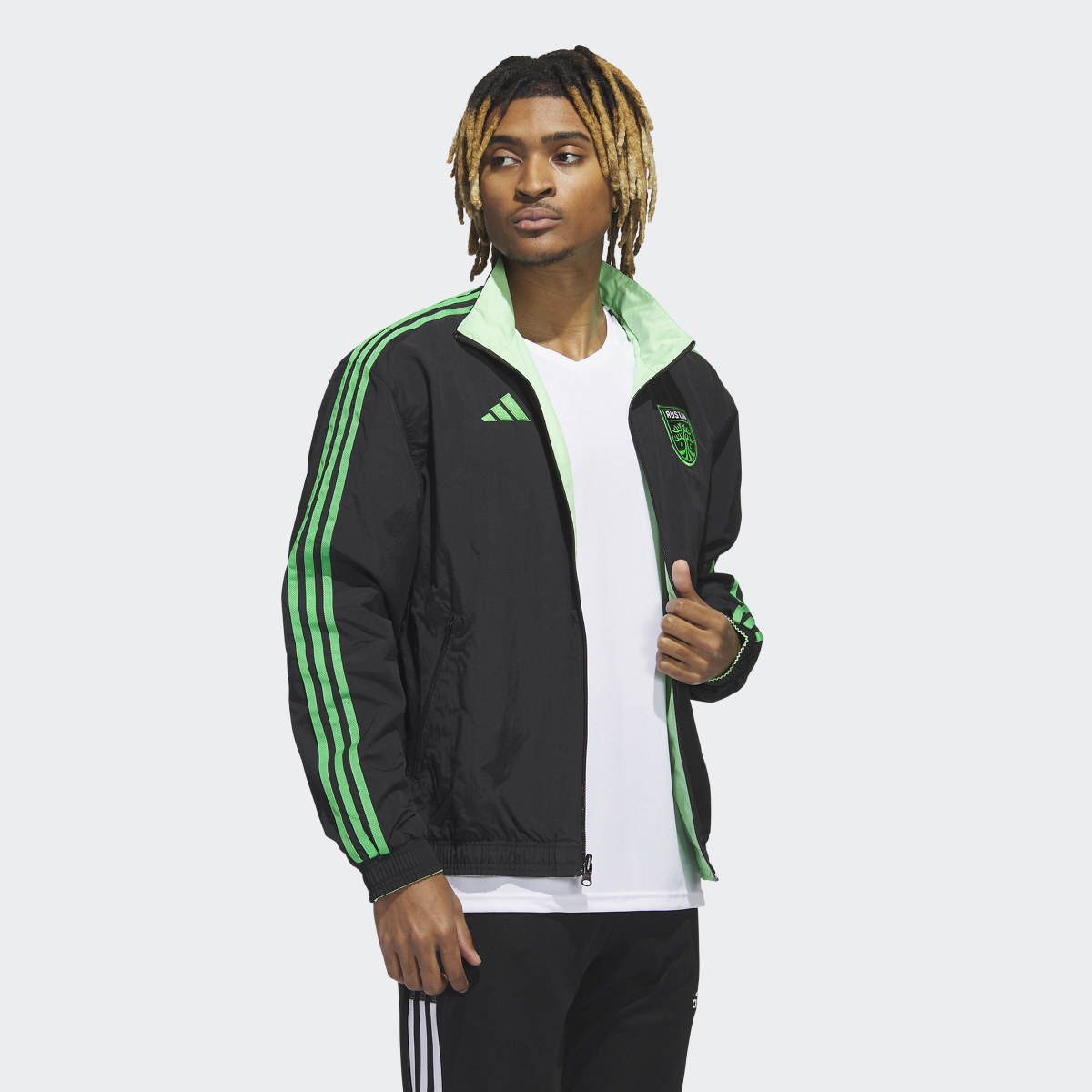 Adidas Austin FC Anthem Jacke. 5