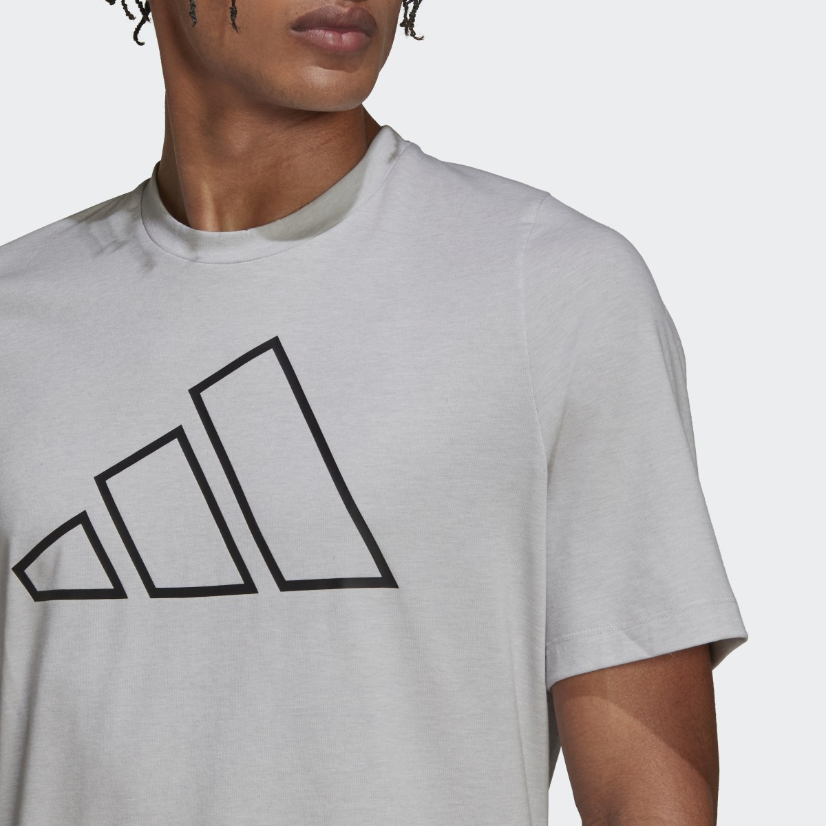 Adidas Train Icons 3-Bar Training Tee. 6