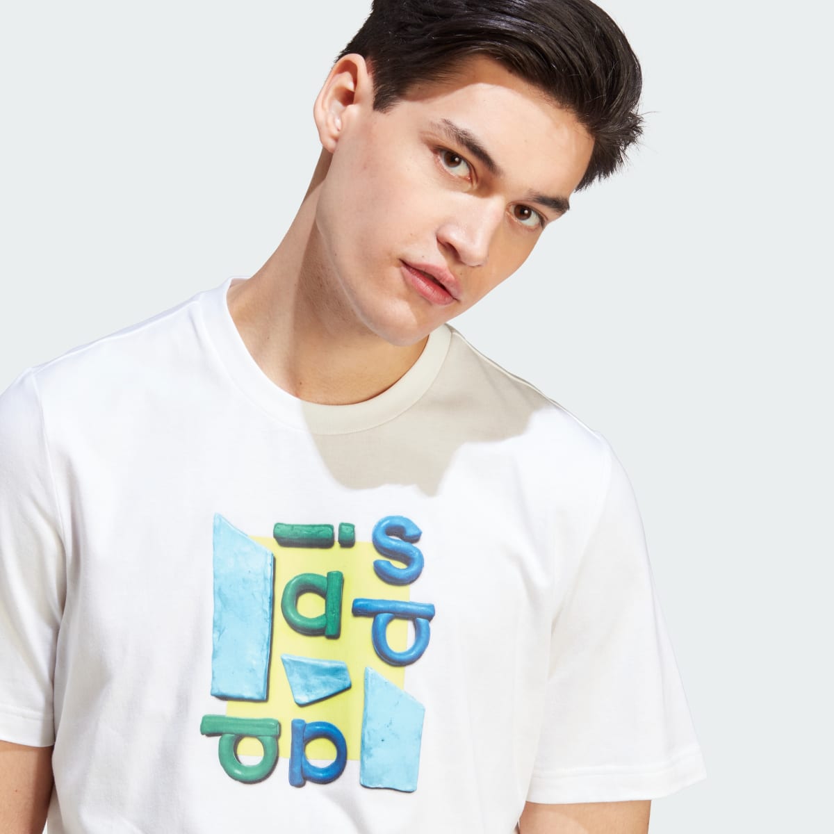 Adidas Sportswear Photo Real Two-Tone Tee. 6