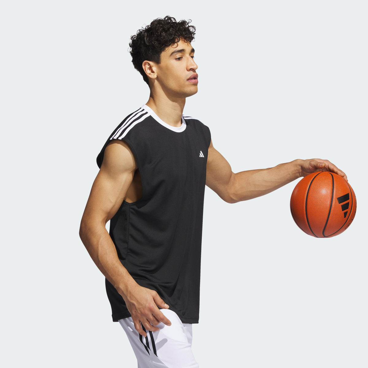 Adidas Basketball All-World Kolsuz Tişört. 4