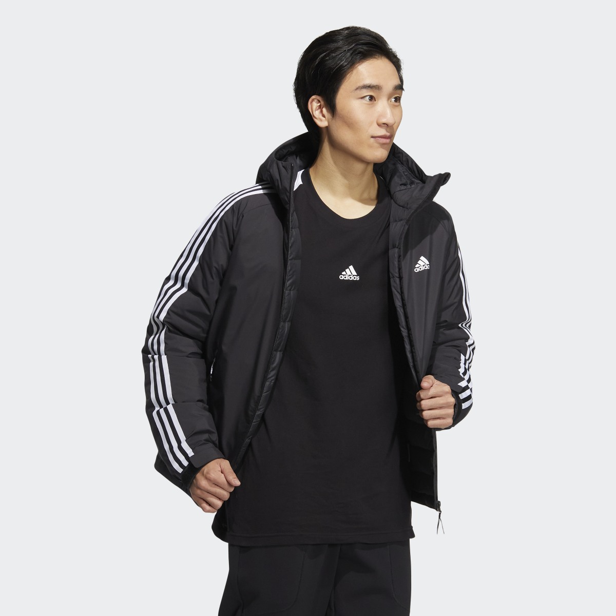 Adidas 3-Stripes Down Jacket. 4