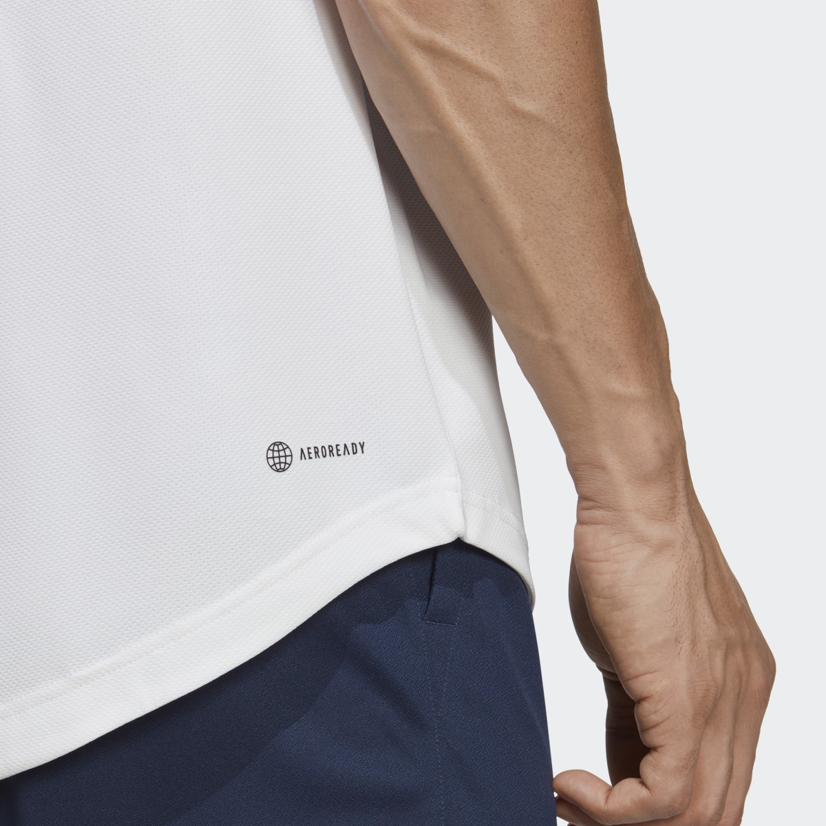 Adidas Club Tennis Piqué Polo Shirt. 7