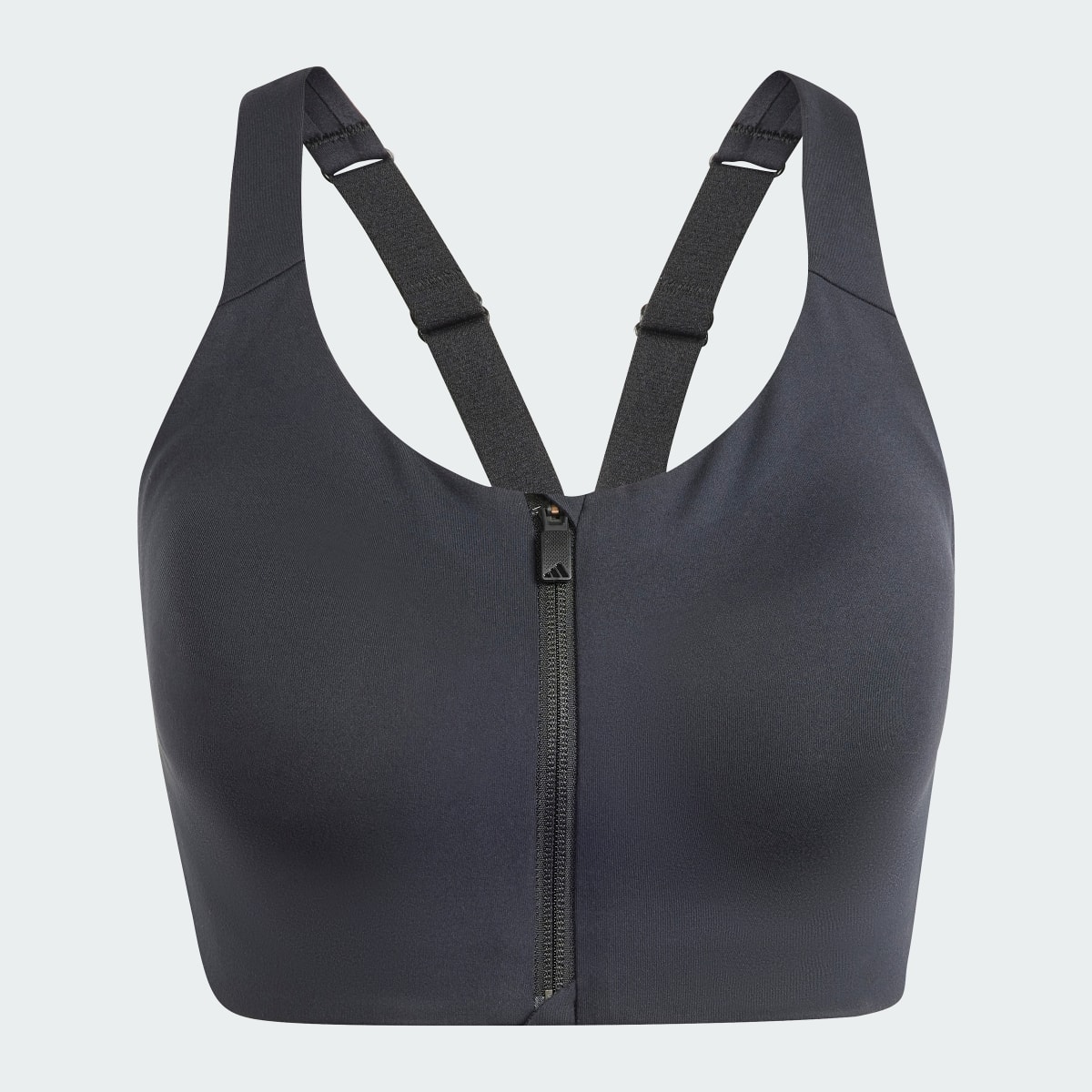Adidas Brassière zippée maintien fort TLRD Impact Luxe. 6
