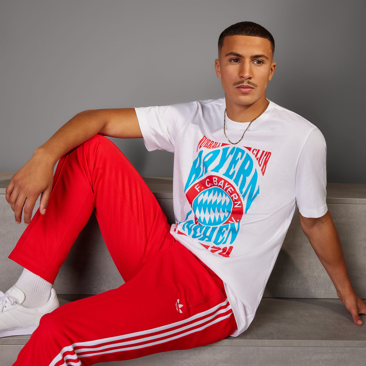 Adidas Camiseta FC Bayern Originals Graphic. 7