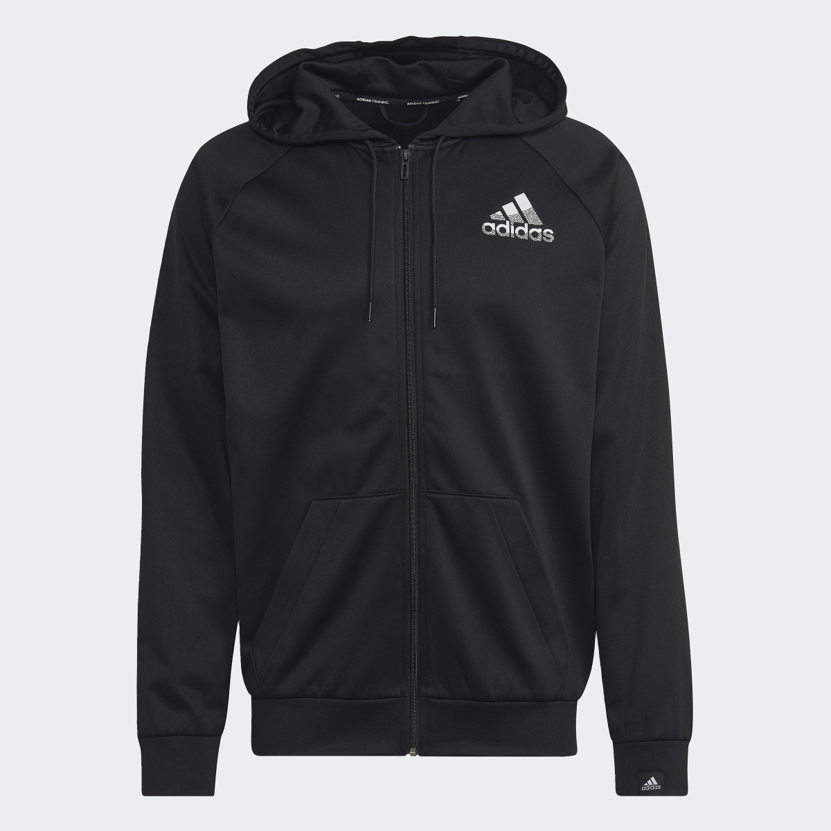 Adidas AEROREADY Game and Go Small Logo Full-Zip Hoodie. 5