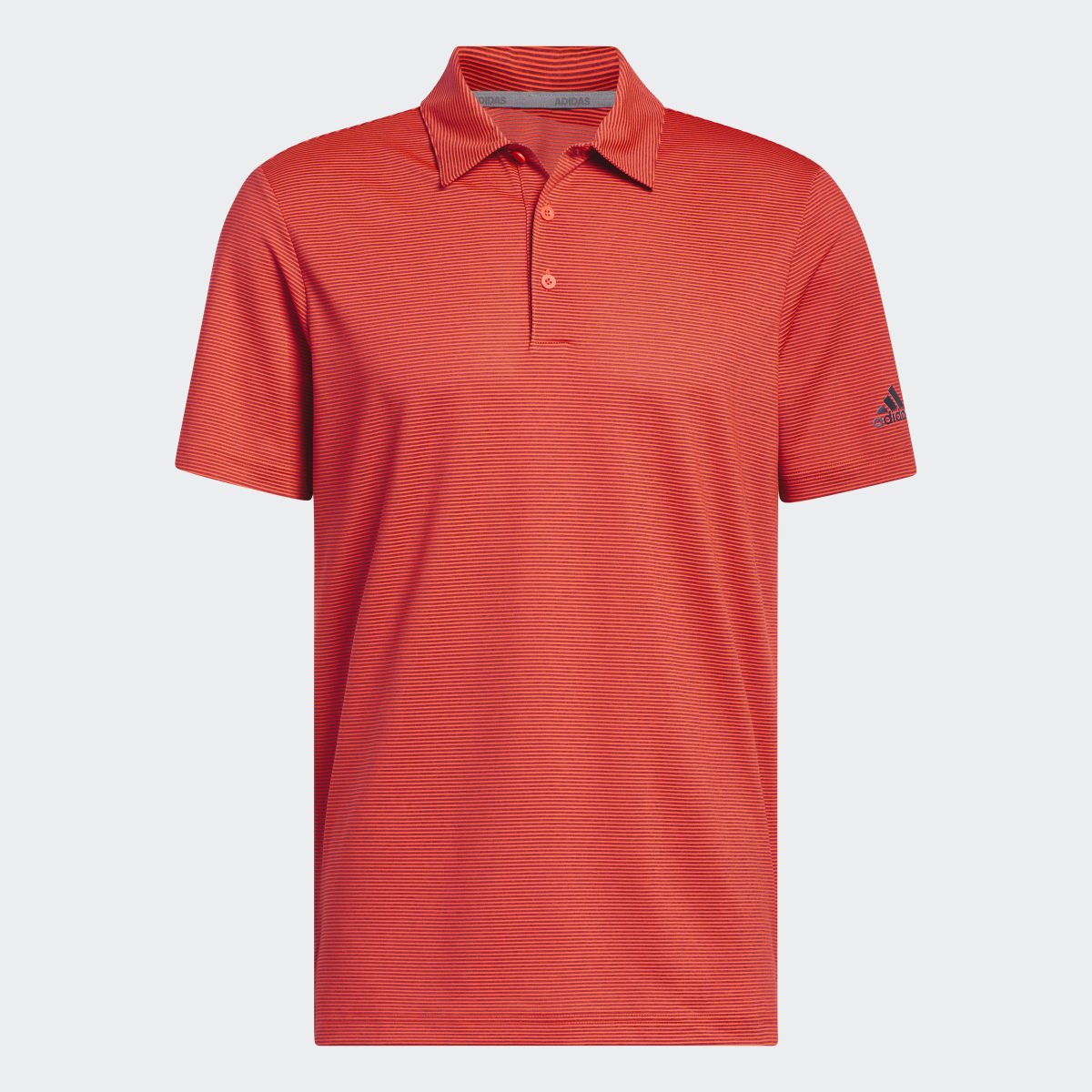 Adidas Ottoman Stripe Golf Polo Shirt. 5