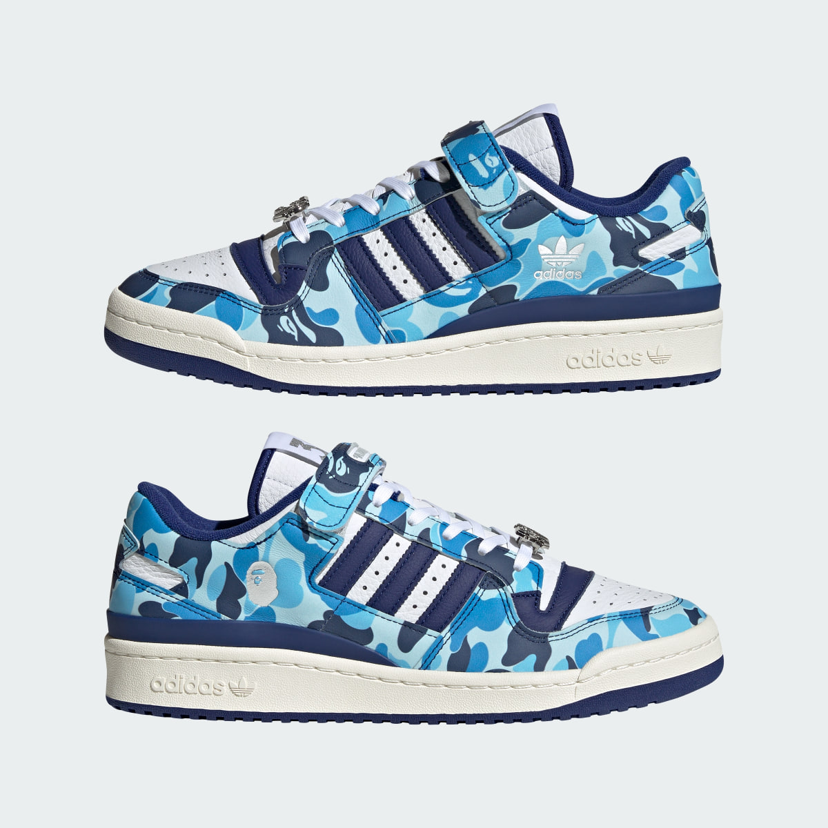 Adidas Forum 84 BAPE Low Shoes. 11