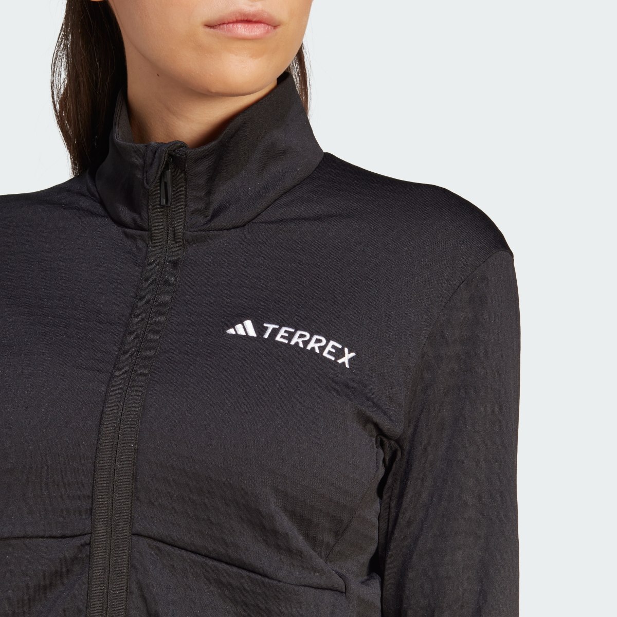 Adidas Terrex Multi Light Fleece Full-Zip Fermuarlı Üst. 8
