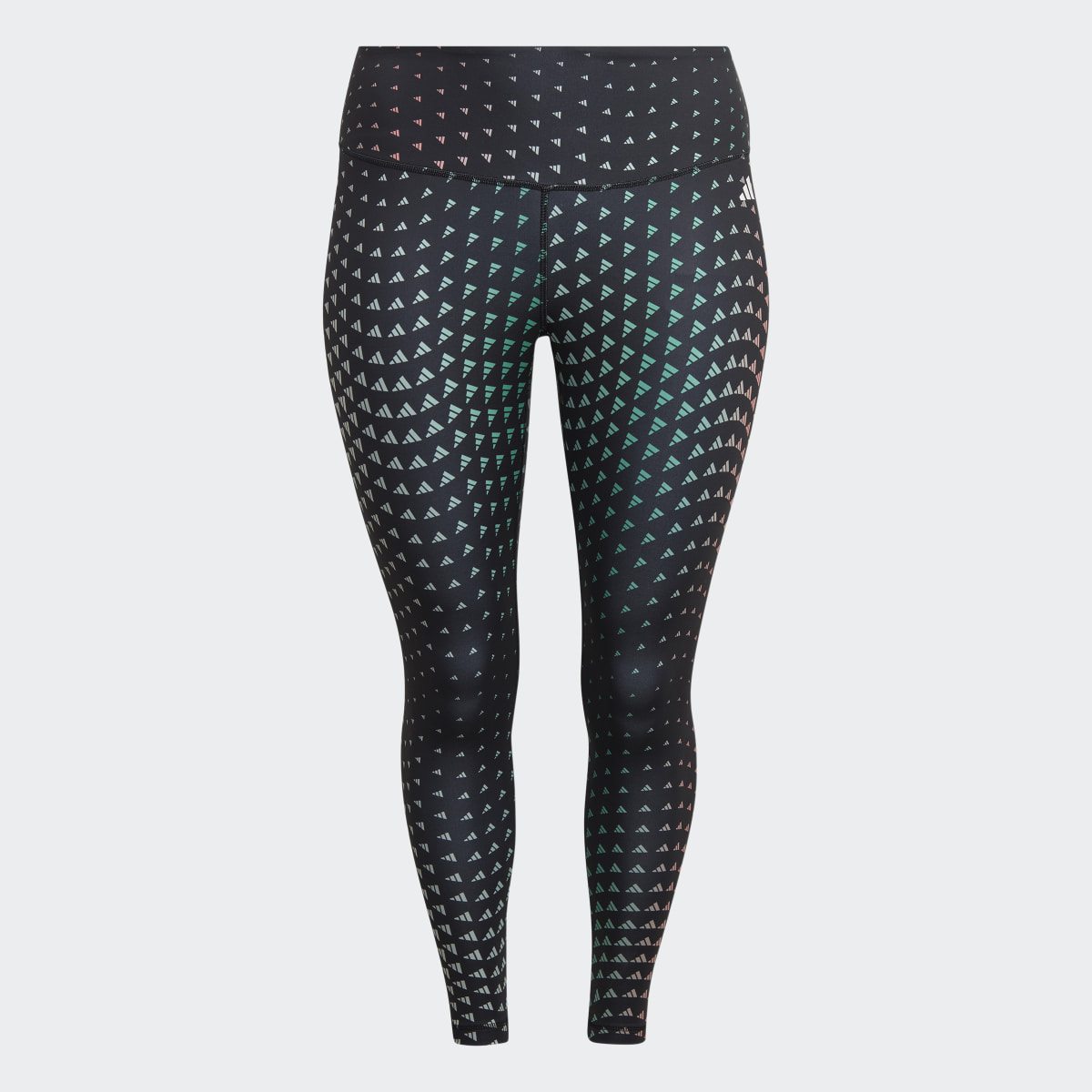 Adidas Leggings Train Essentials Brand Love High-Waisted Full-Length (Curvy). 4