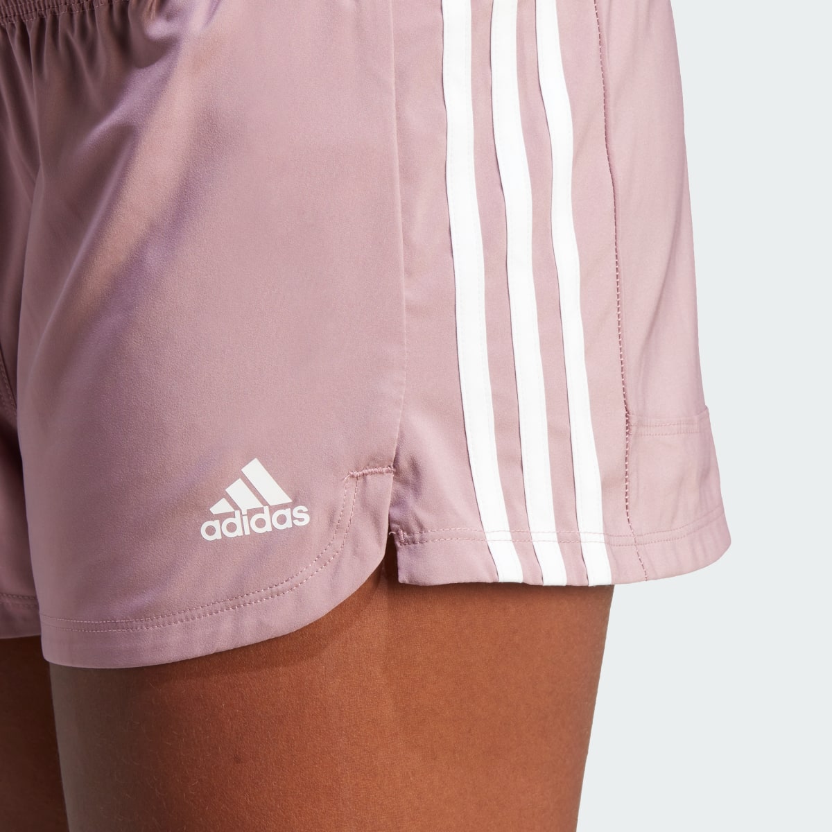 Adidas Pacer 3-Stripes Woven Shorts. 5