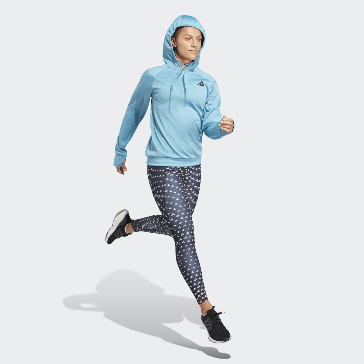 Adidas Sweat-shirt à capuche de running Made to be Remade. 4