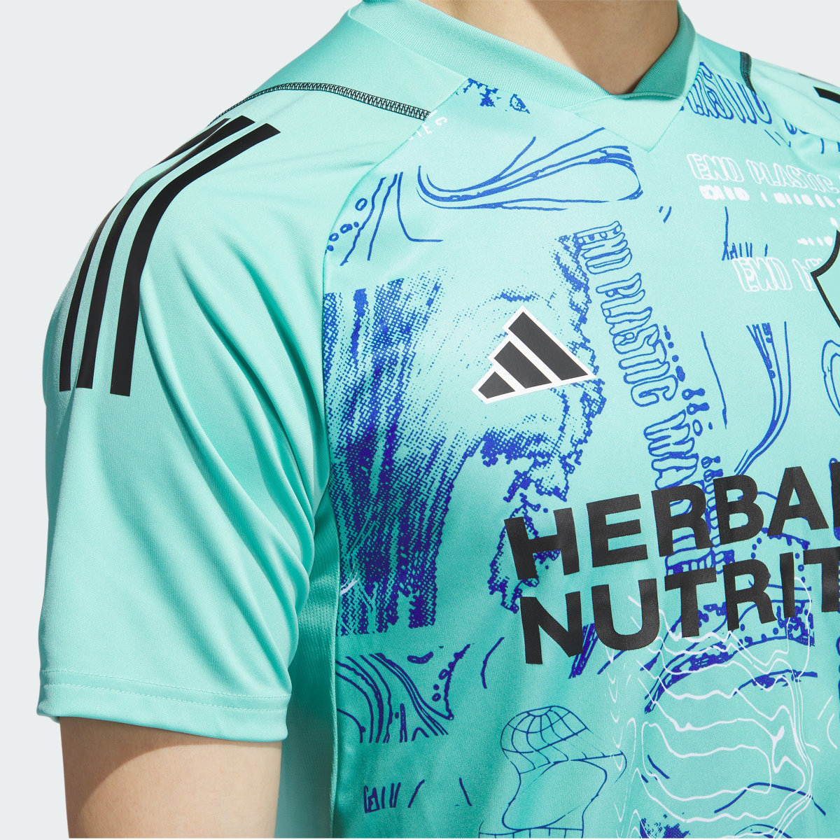 Adidas LA Galaxy One Planet Jersey. 8