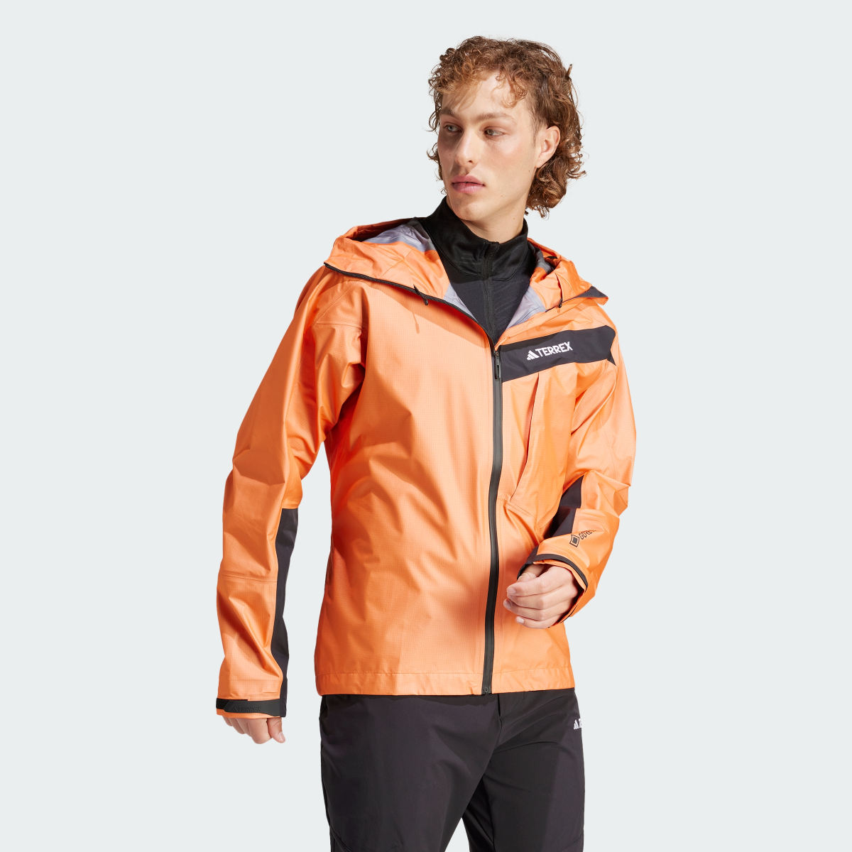 Adidas Chaqueta impermeable Terrex Techrock Light Gore-Tex Active. 4