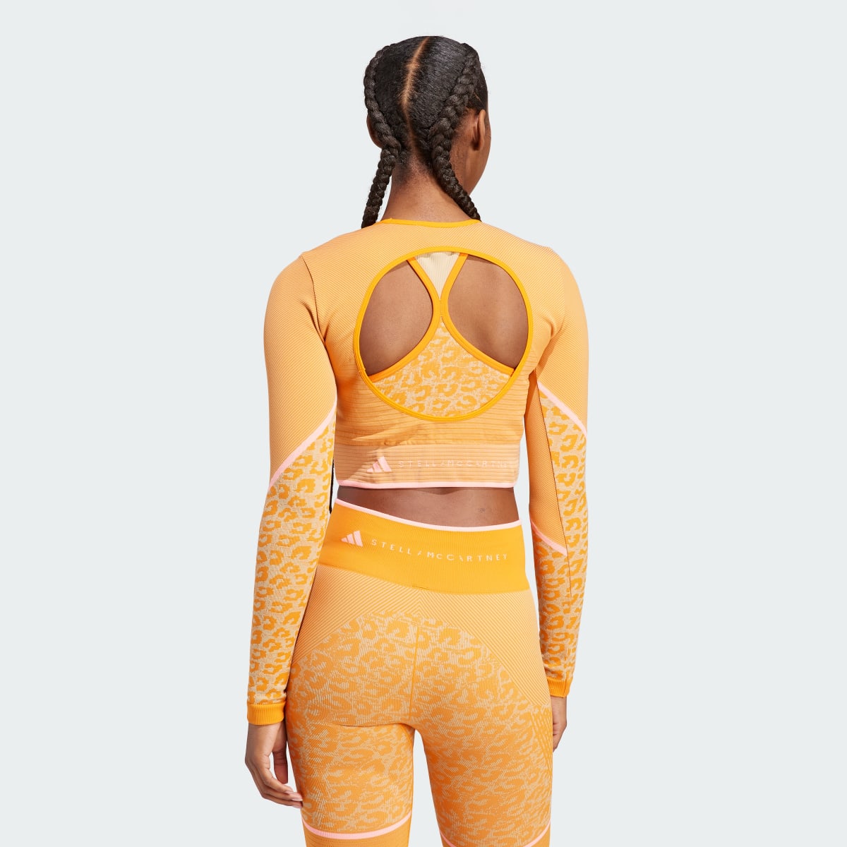 Adidas by Stella McCartney TrueStrength Seamless Yoga Uzun Kollu Üst. 3