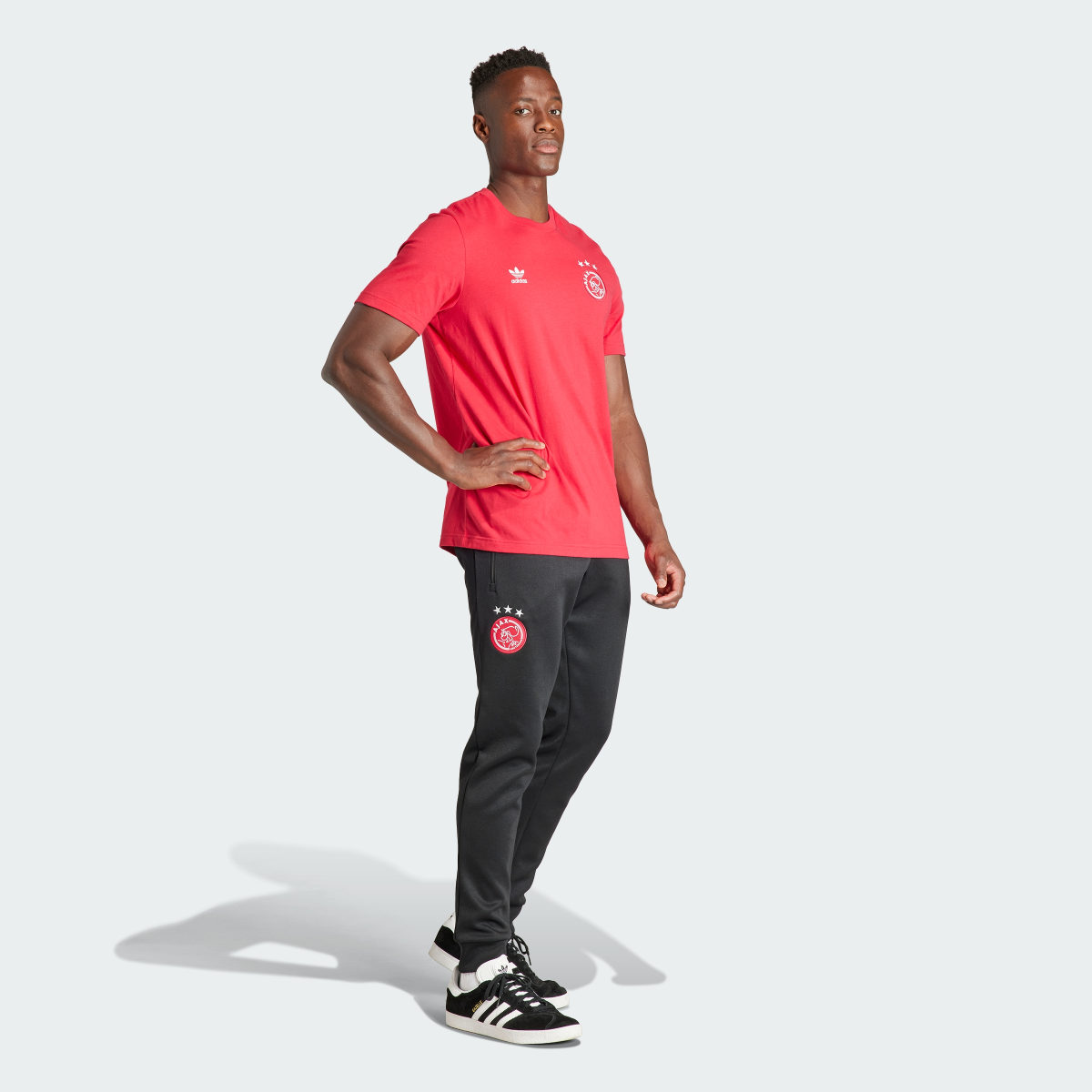 Adidas Ajax Amsterdam Essentials Trefoil T-Shirt. 4