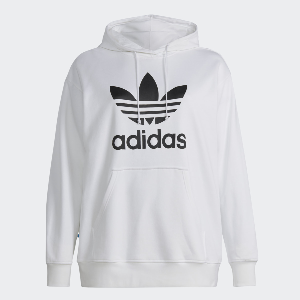 Adidas Sudadera con capucha Trefoil (Tallas grandes). 4