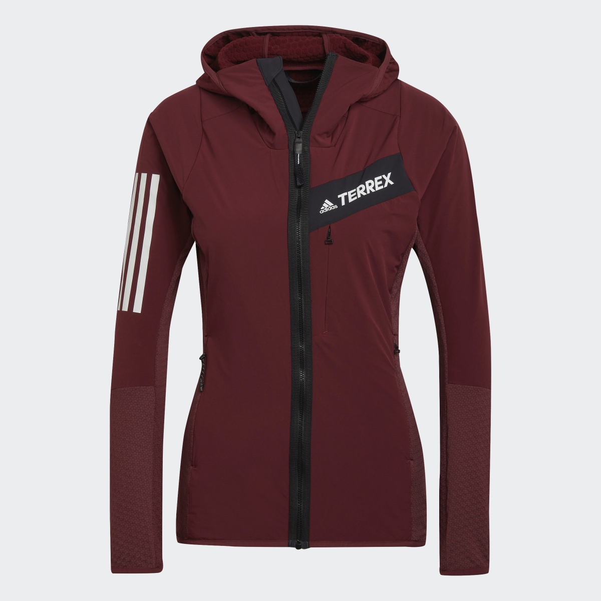 Adidas Giacca Techrock Flooce Wind Hooded. 6