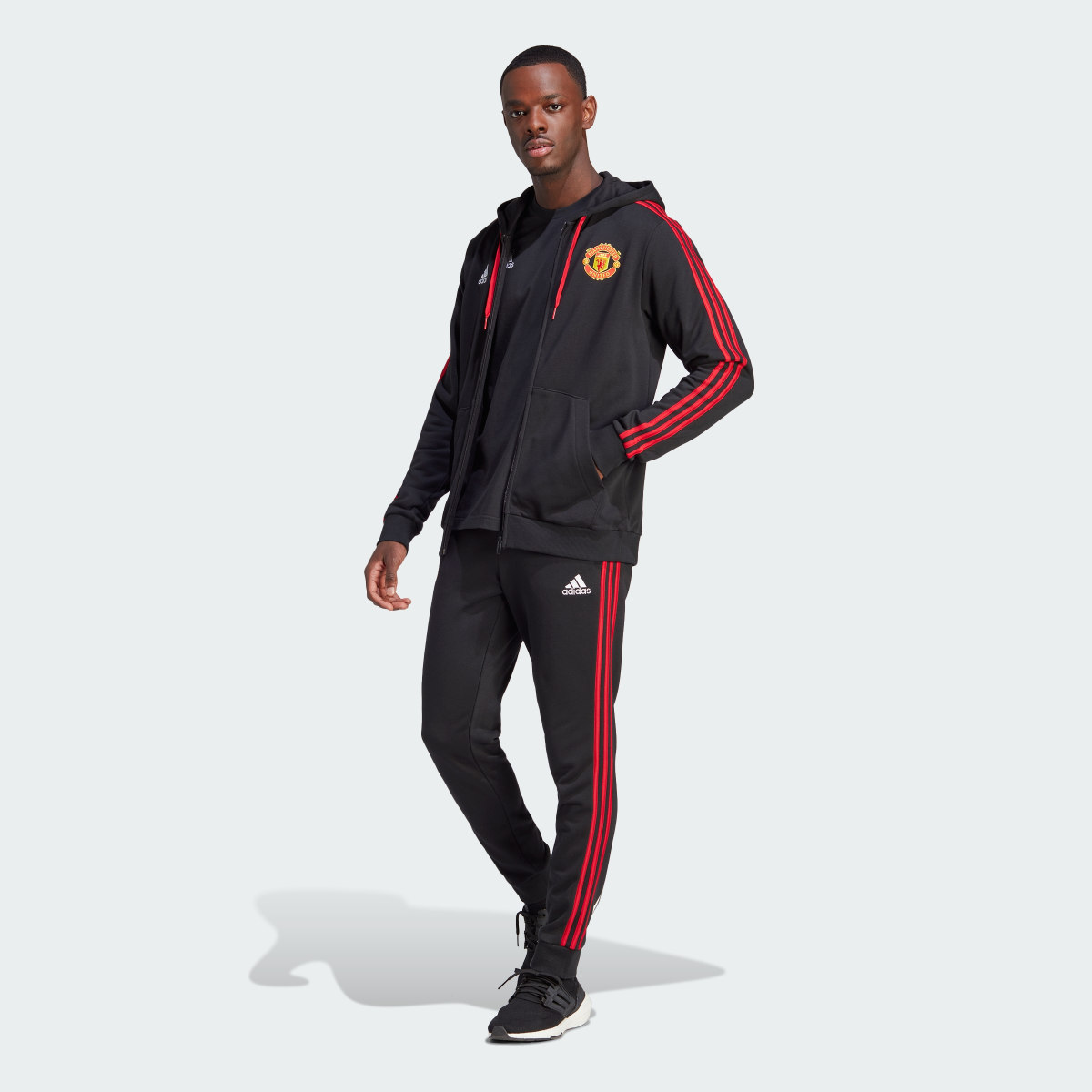 Adidas Manchester United DNA Full-Zip Hoodie. 6