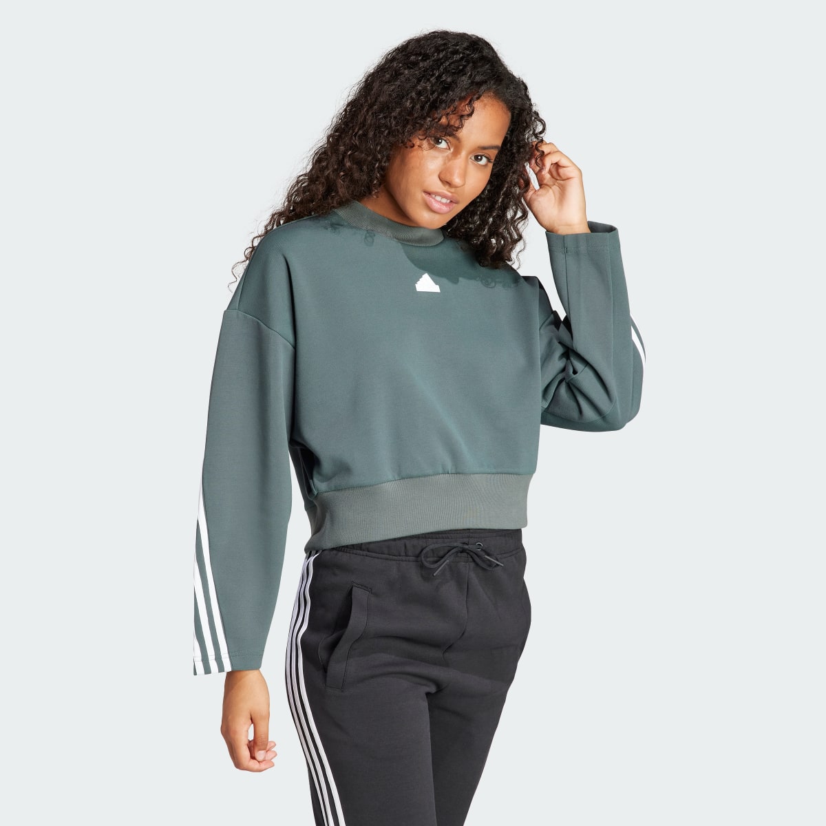 Adidas Future Icons 3-Stripes Sweatshirt. 4