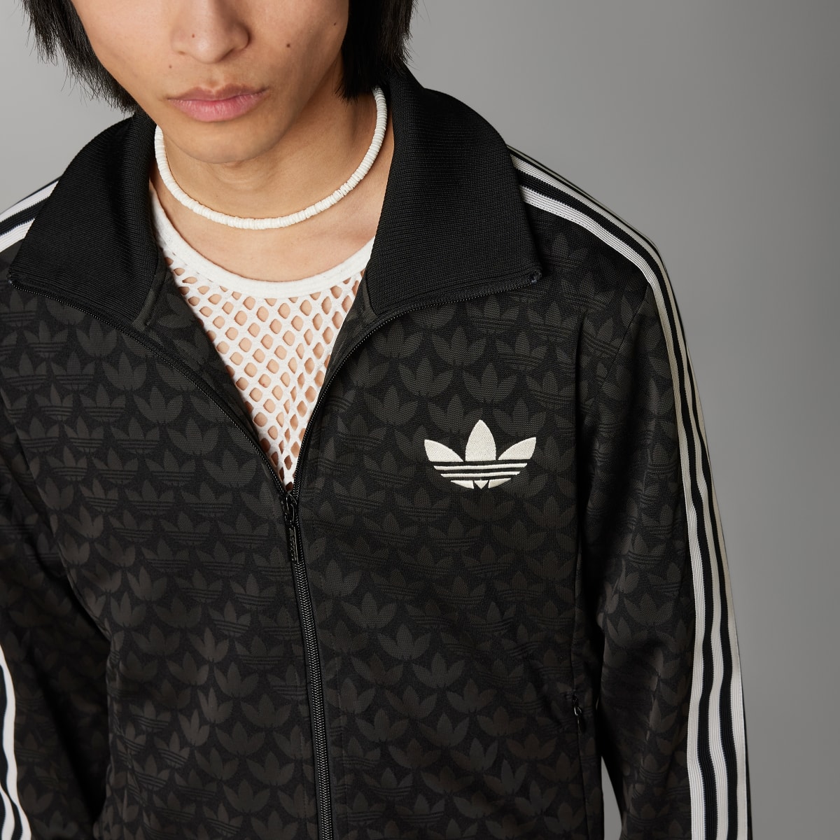 Adidas Veste de survêtement monogramme Adicolor 70s. 4 Adidas Veste de survêtement monogramme Adicolor 70s. 4