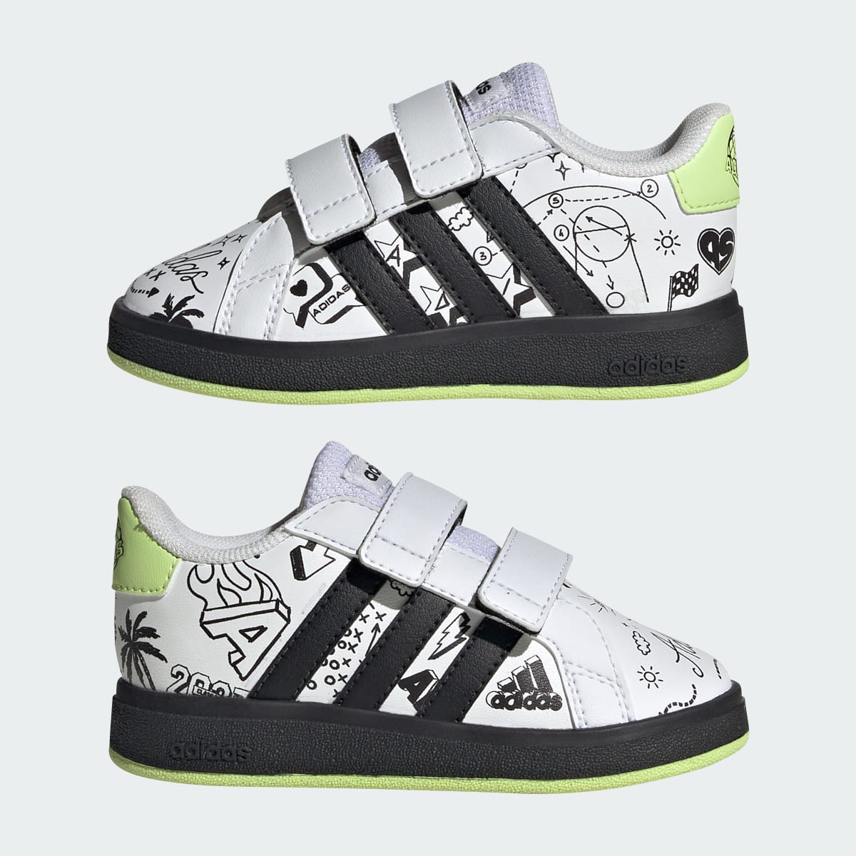 Adidas Grand Court 2.0 Shoes Kids. 7