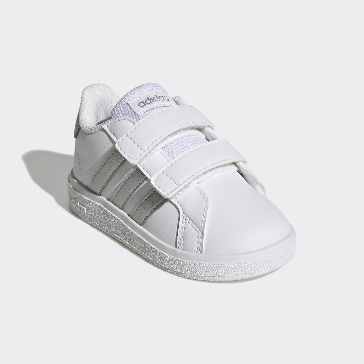 Adidas Grand Court Lifestyle Hook and Loop Shoes. 5