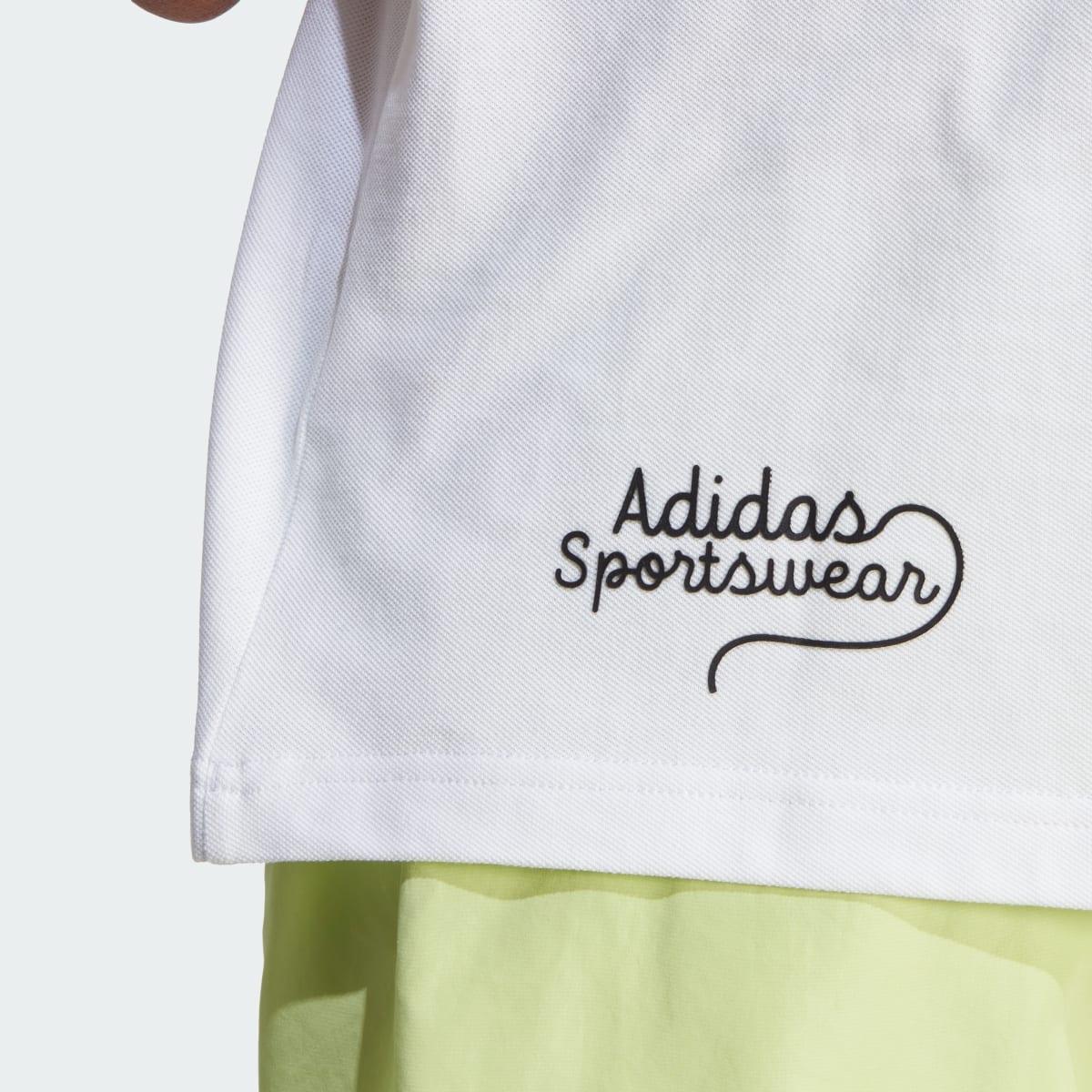 Adidas Scribble Embroidery Polo Shirt. 7