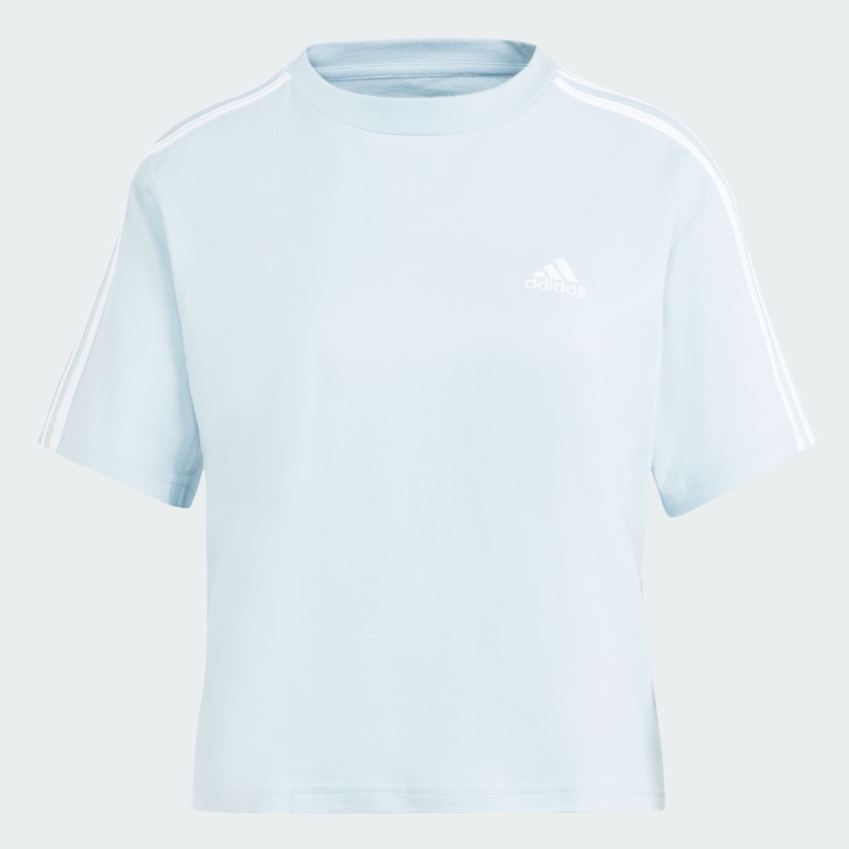 Adidas Crop top en jersey Essentials 3-Stripes. 5