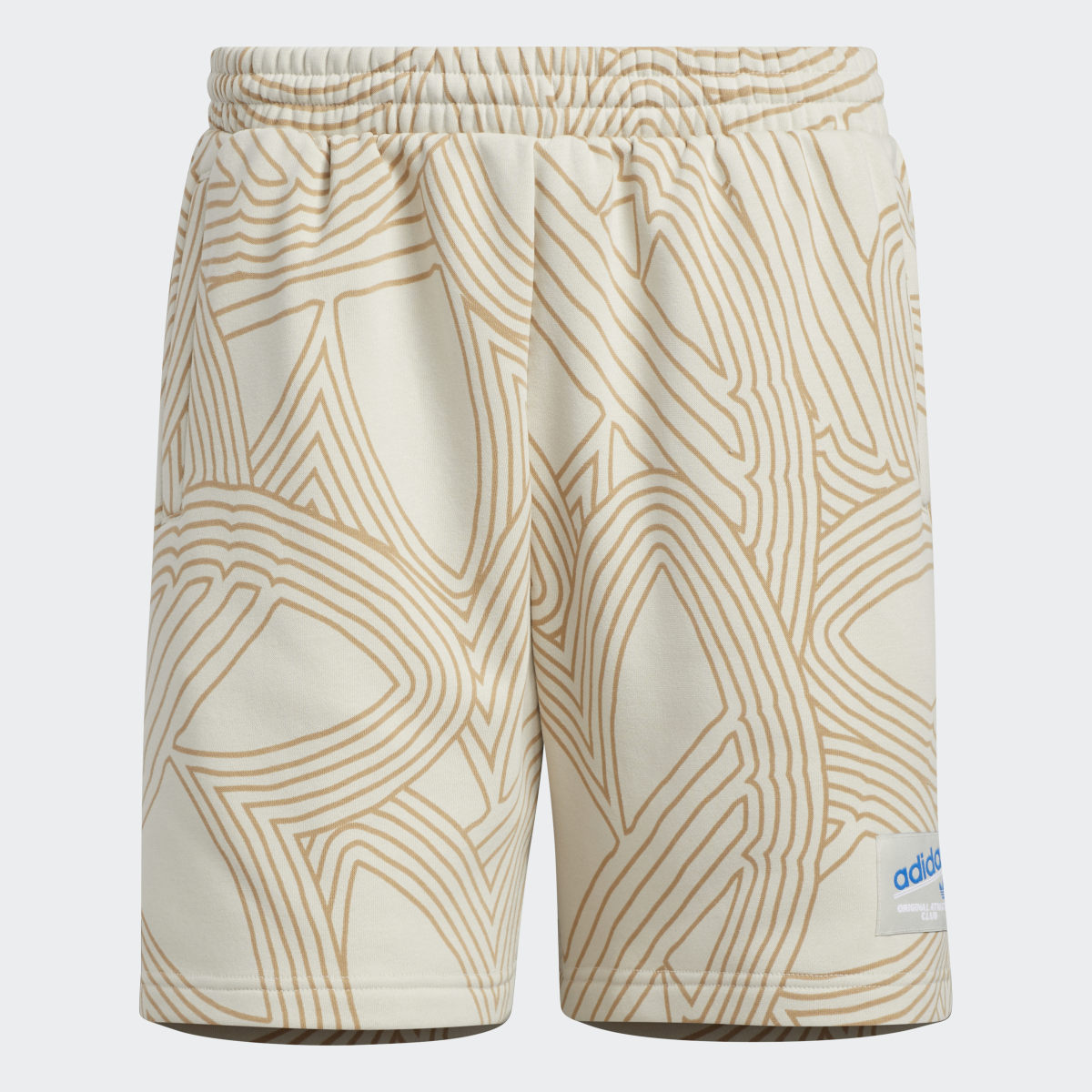Adidas Original Athletic Club Allover Print Shorts. 4