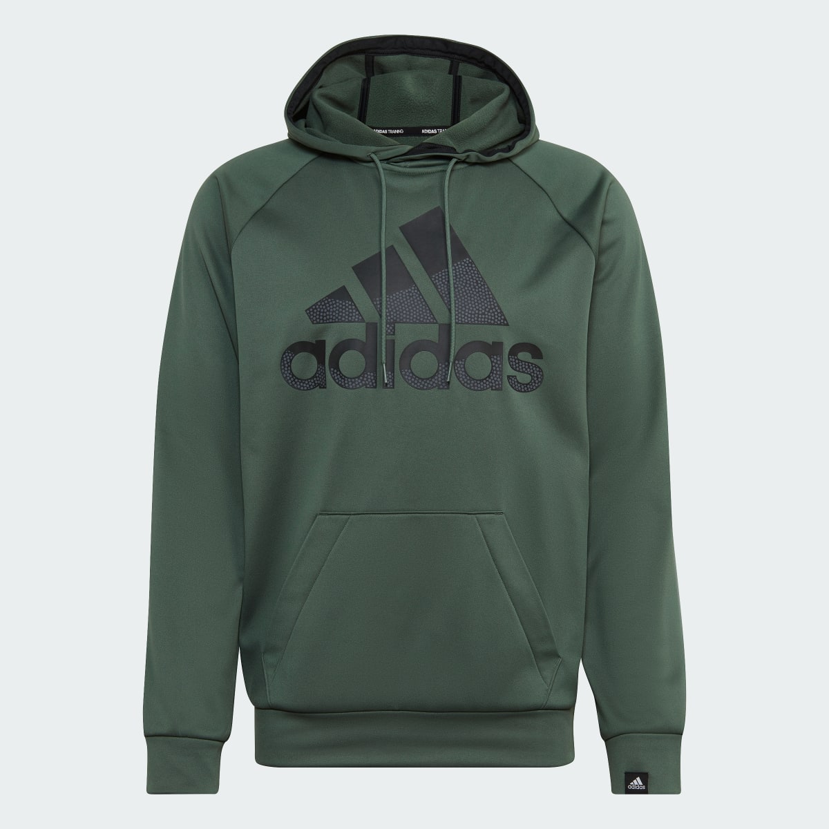 Adidas AEROREADY Game and Go Big Logo Hoodie. 5