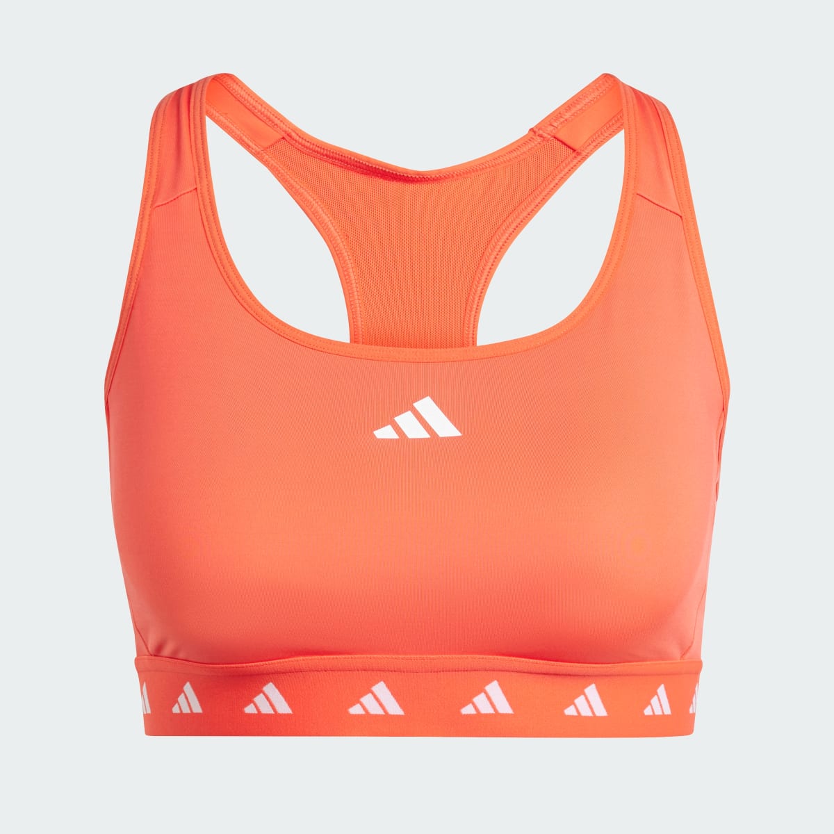 Adidas Reggiseno sportivo Powerreact Training Medium-Support Techfit. 5