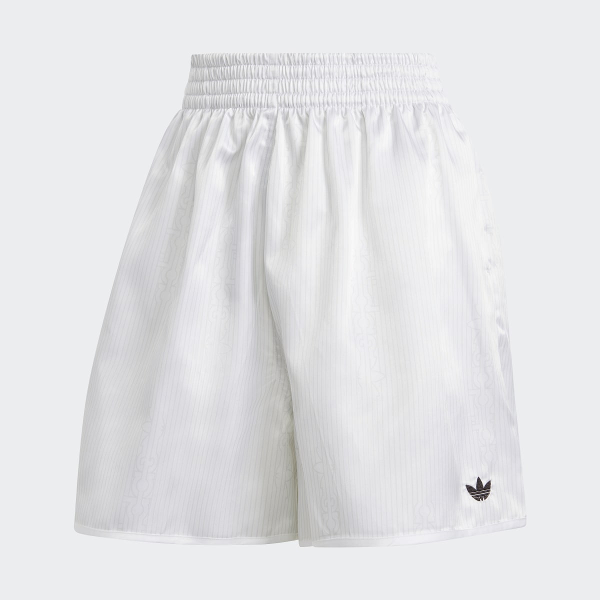 Adidas Short Loose Allover Print Satin. 4