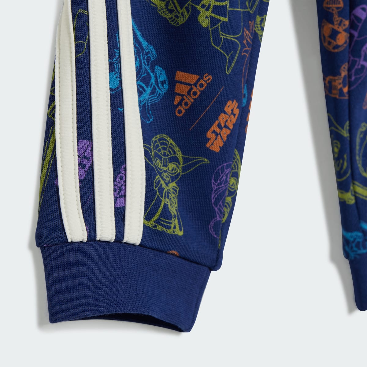 Adidas Conjunto Pants y Sudadera Cuello Redondo adidas x Star Wars Young Jedi. 9