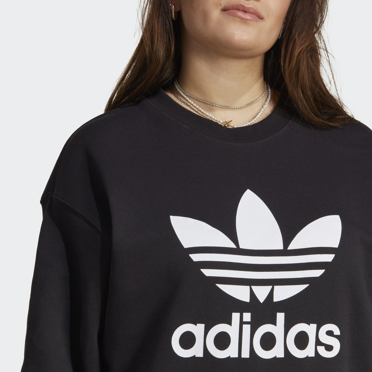 Adidas Sweat-shirt ras-du-cou Trefoil. 6