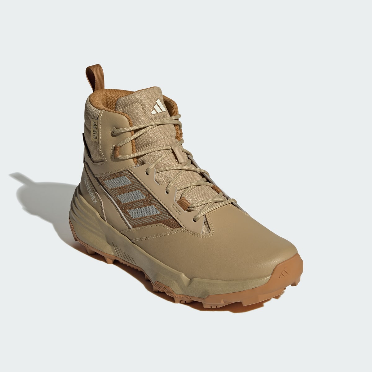 Adidas TERREX Unity Leather Mid RAIN.RDY Hiking Shoes. 5