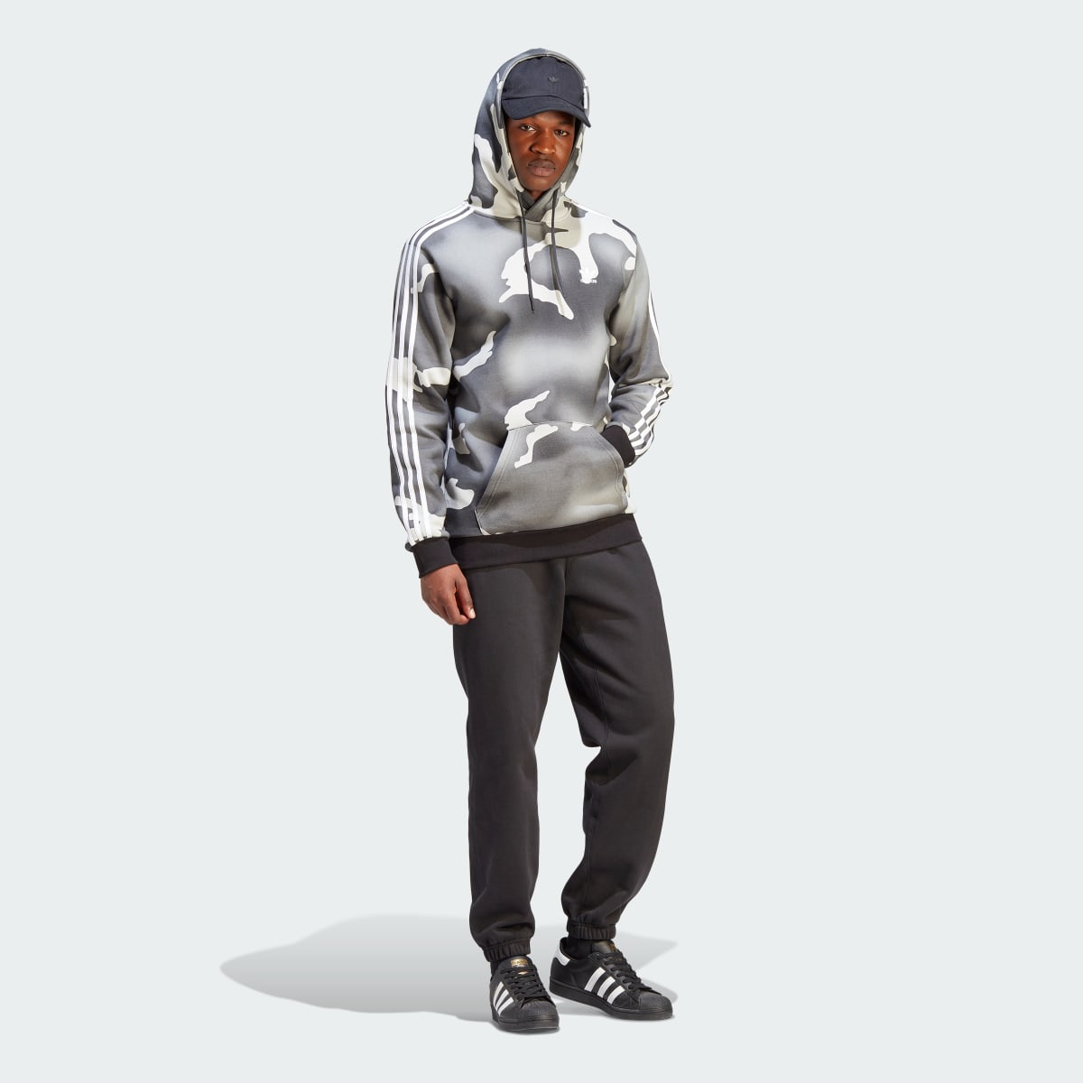 Adidas Hoodie Graphics Camo Allover Print. 4