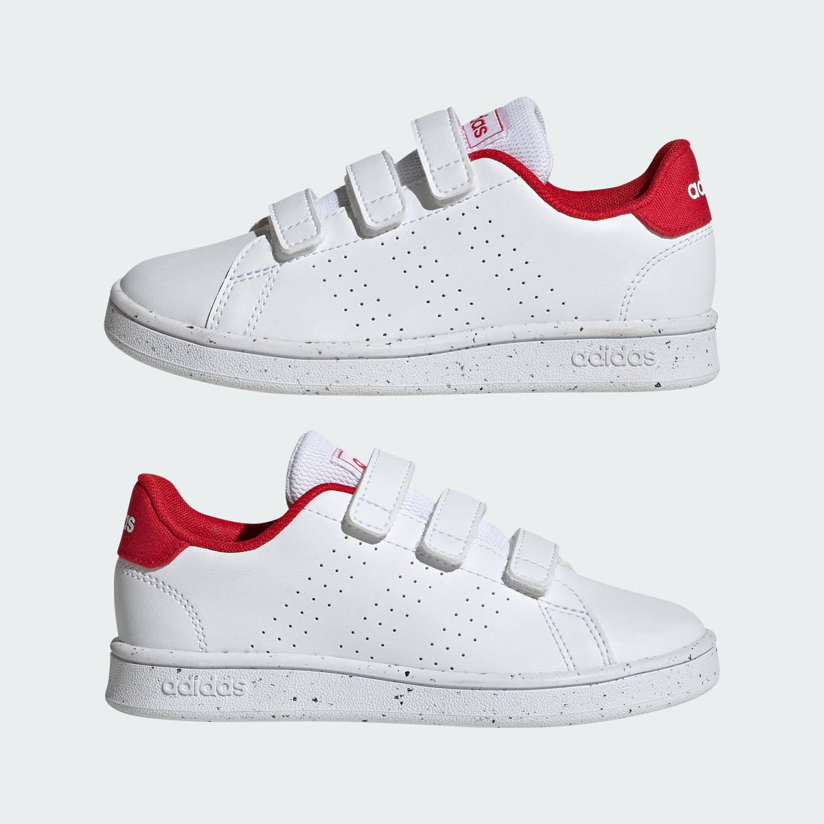 Adidas Advantage Lifestyle Court Hook-and-Loop Shoes. 8