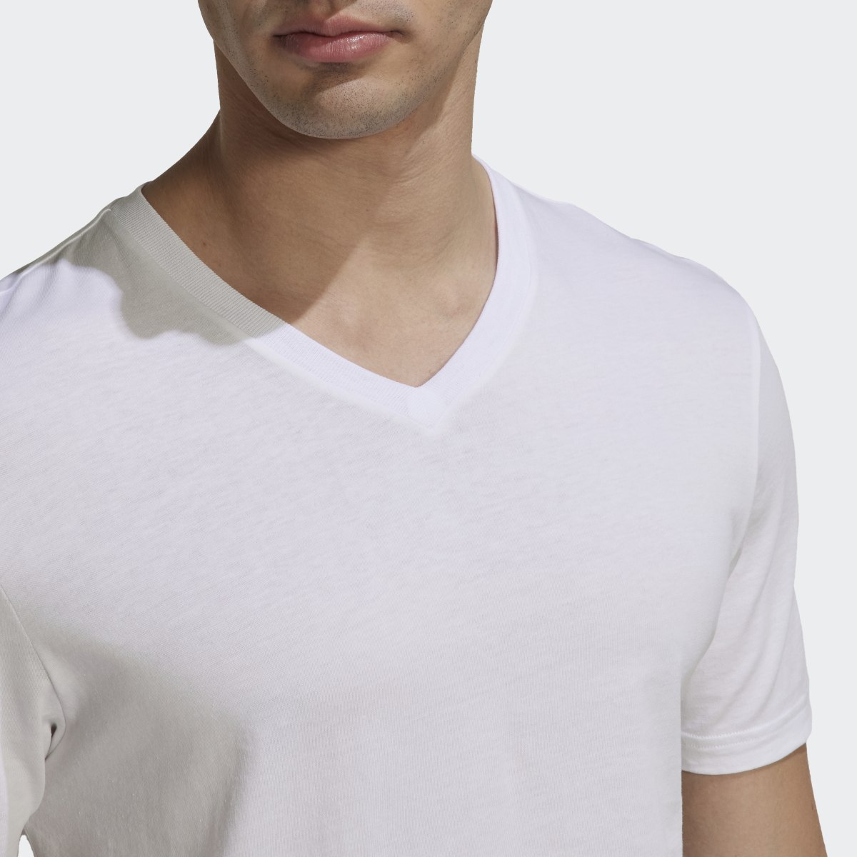 Adidas Active Flex Cotton V-Neck Shirt Underwear. 7