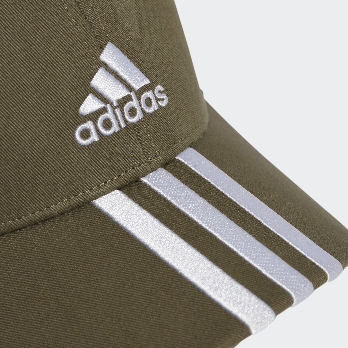 Adidas Baseball 3-Streifen Cotton Twill Baseball Kappe. 5