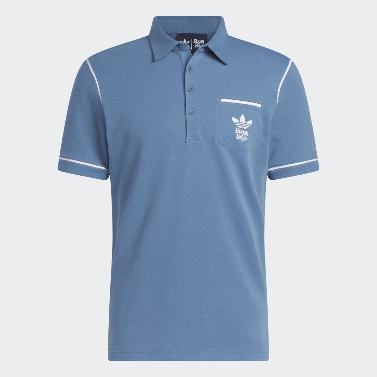Adidas Bogey Boys Golf Polo Shirt. 7